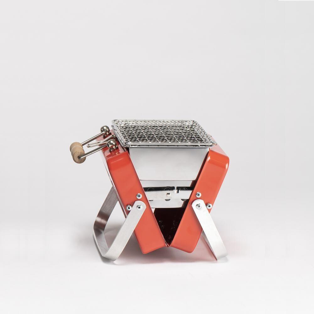 Kenluck Mini Grill / BBQ - Lucky Gloss Red - Hill and Dale Outdoors
