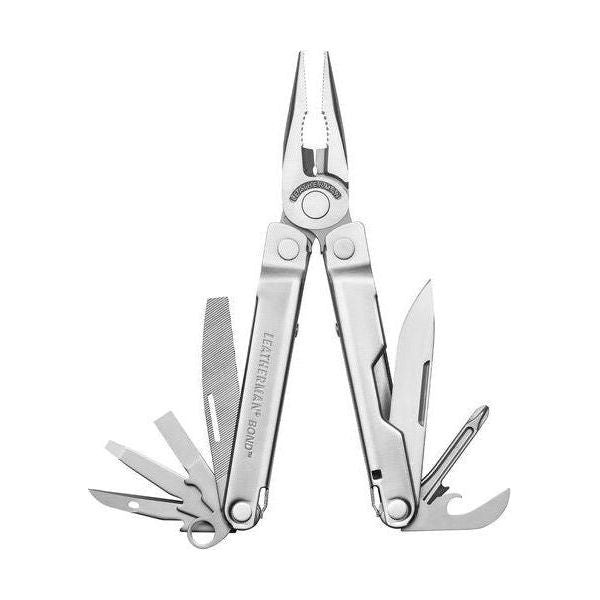 Leatherman Bond EDC Multi Tool with Nylon Sheath - Stainless Steel - Hill and Dale Outdoors