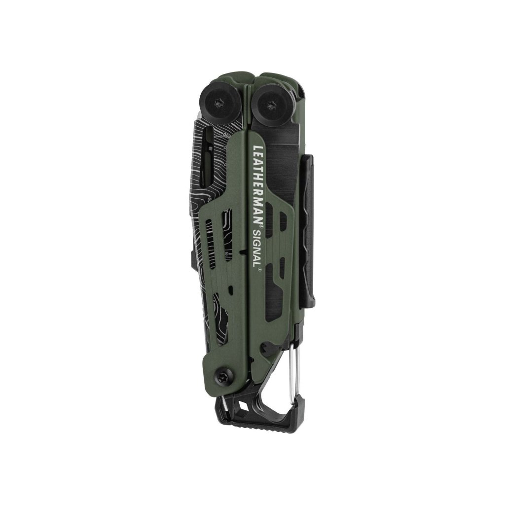 Leatherman Signal Multi Tool with Nylon Sheath - Green/Topo - Hill and Dale Outdoors
