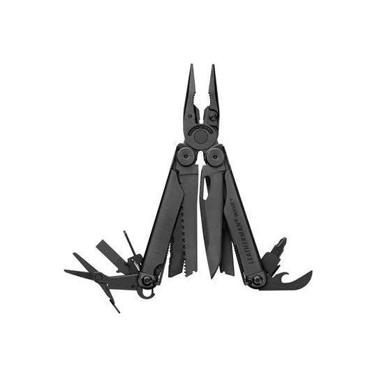 Leatherman Wave Plus Multi Tool with MOLLE Sheath - Black Oxide - Hill and Dale Outdoors
