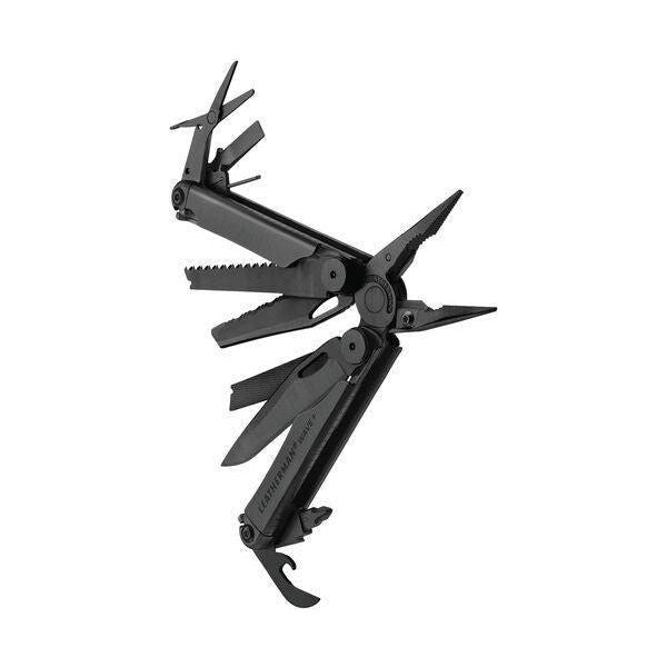 Leatherman Wave Plus Multi Tool with MOLLE Sheath - Black Oxide - Hill and Dale Outdoors