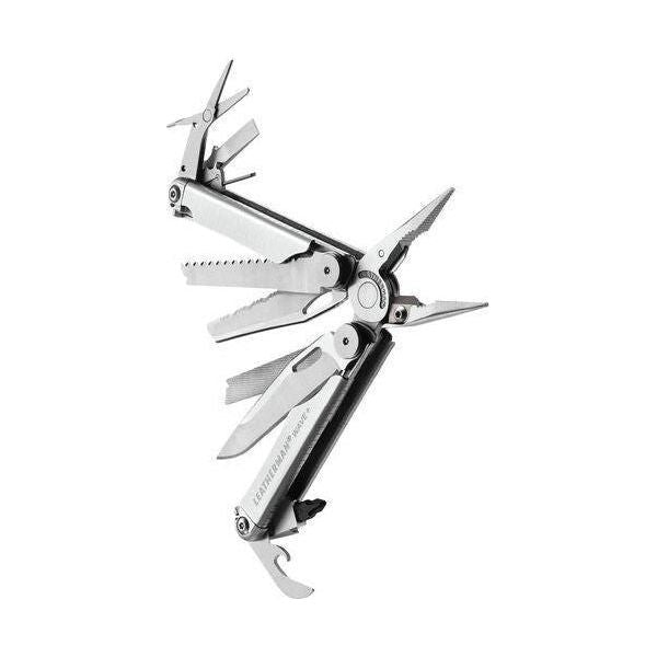 Leatherman Wave Plus Multi Tool with Nylon Sheath - Stainless Steel - Hill and Dale Outdoors
