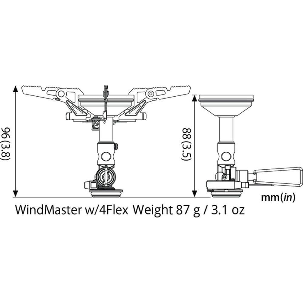 Soto Wind Master with Micro Regulator and 4 Flex - Hill and Dale Outdoors