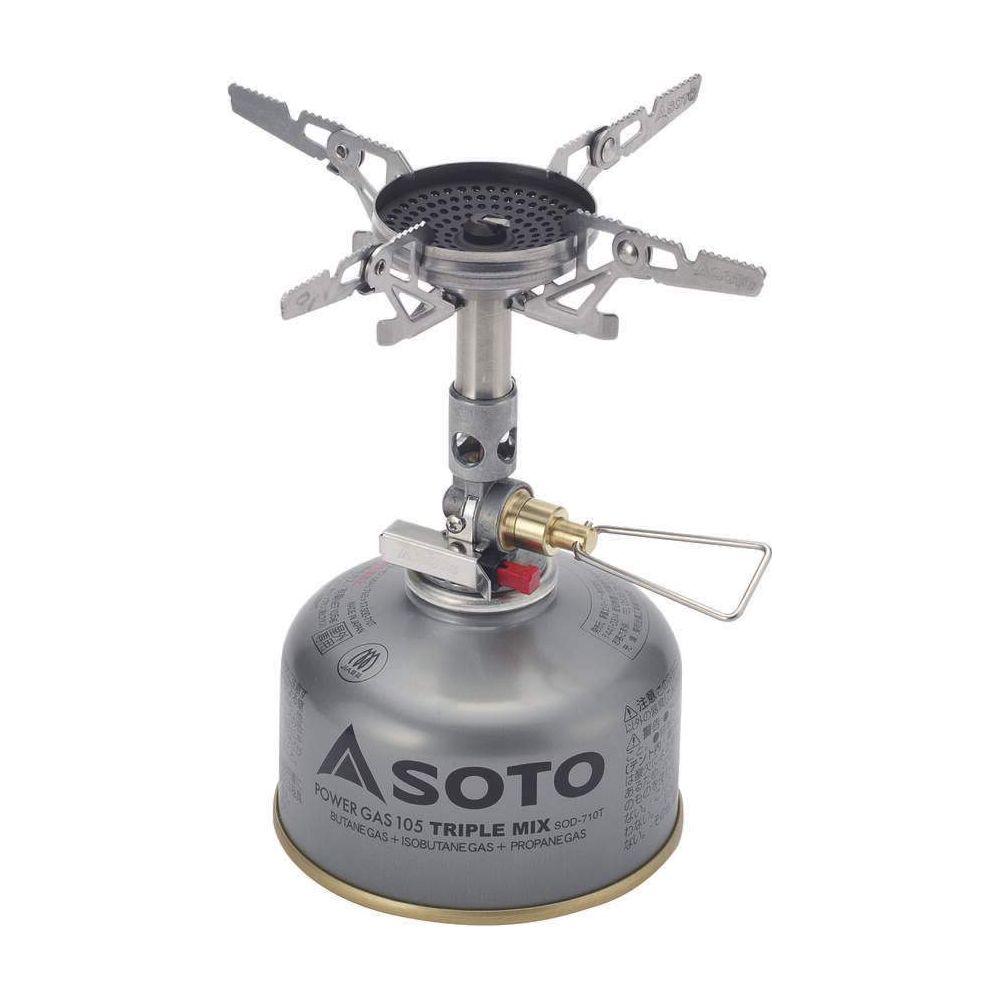 Soto WindMaster with Micro Regulator and 4 Flex Gas Stove - Hill and Dale Outdoors