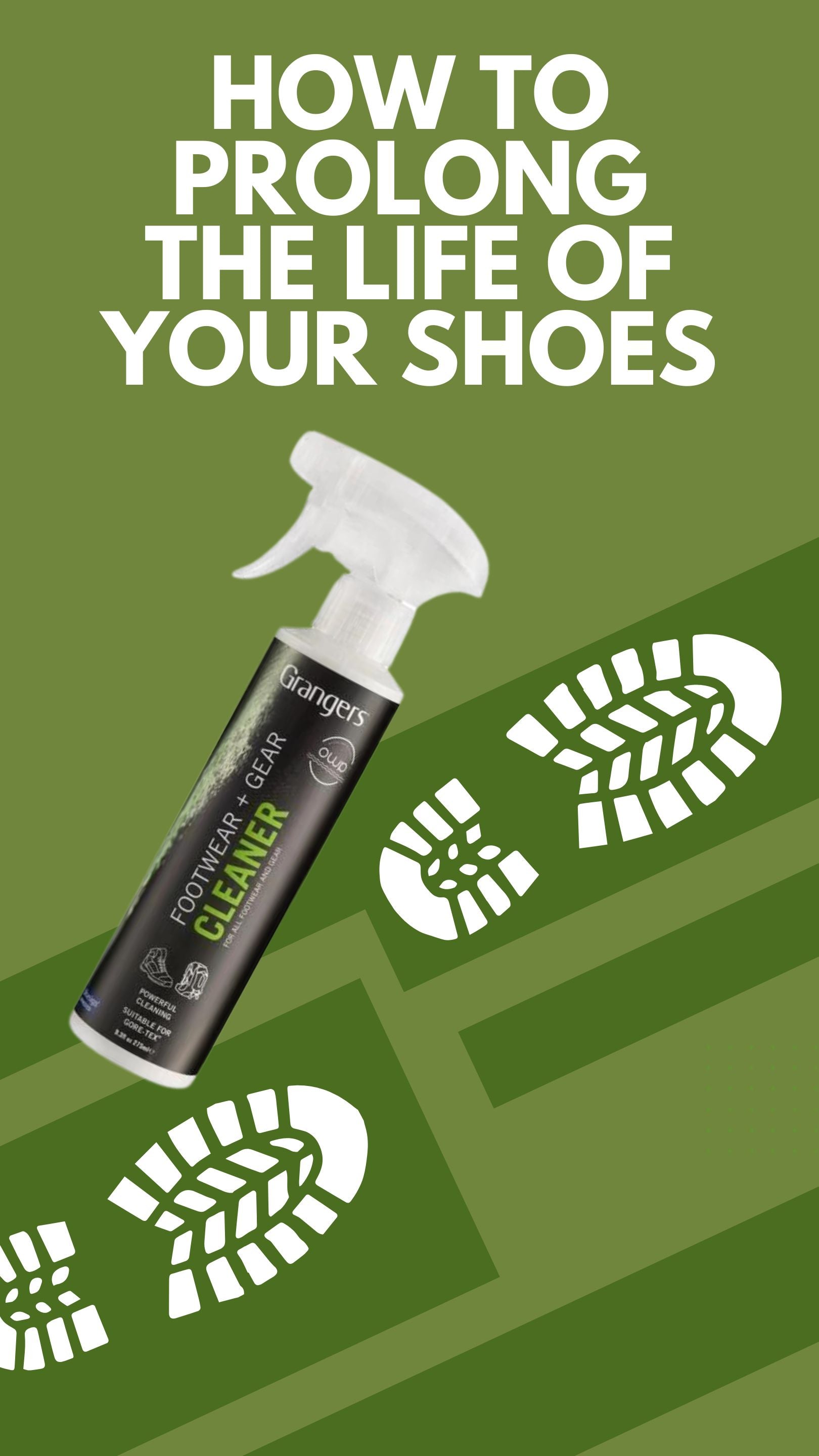 How to prolong the life of your hiking shoes.