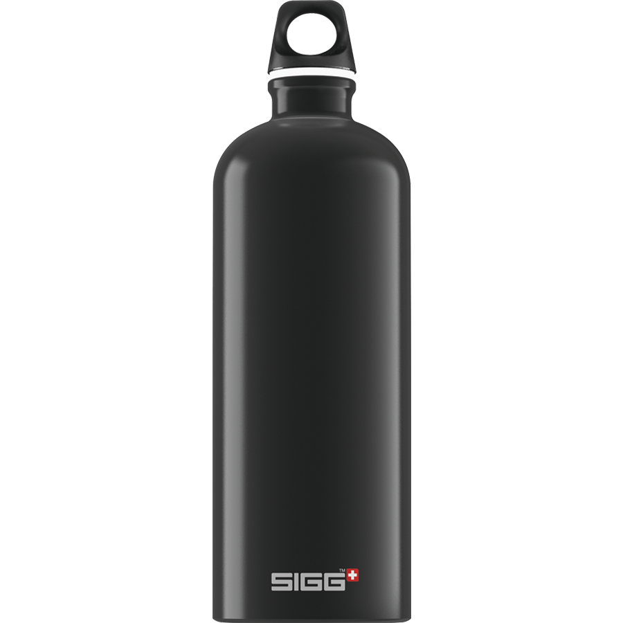 Sigg Traveller 1.0L Water Bottle - Black