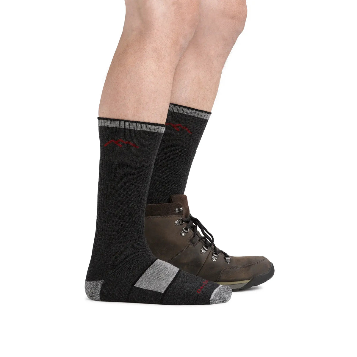 Darn Tough 1405 Hiker Boot Full Cushion Socks - Black