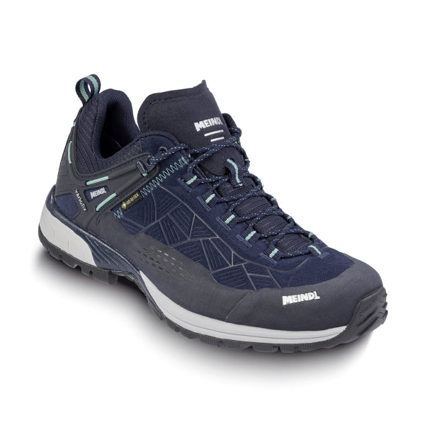 Meindl Top Trail Lady GTX Walking Shoes - Marine/Turquoise
