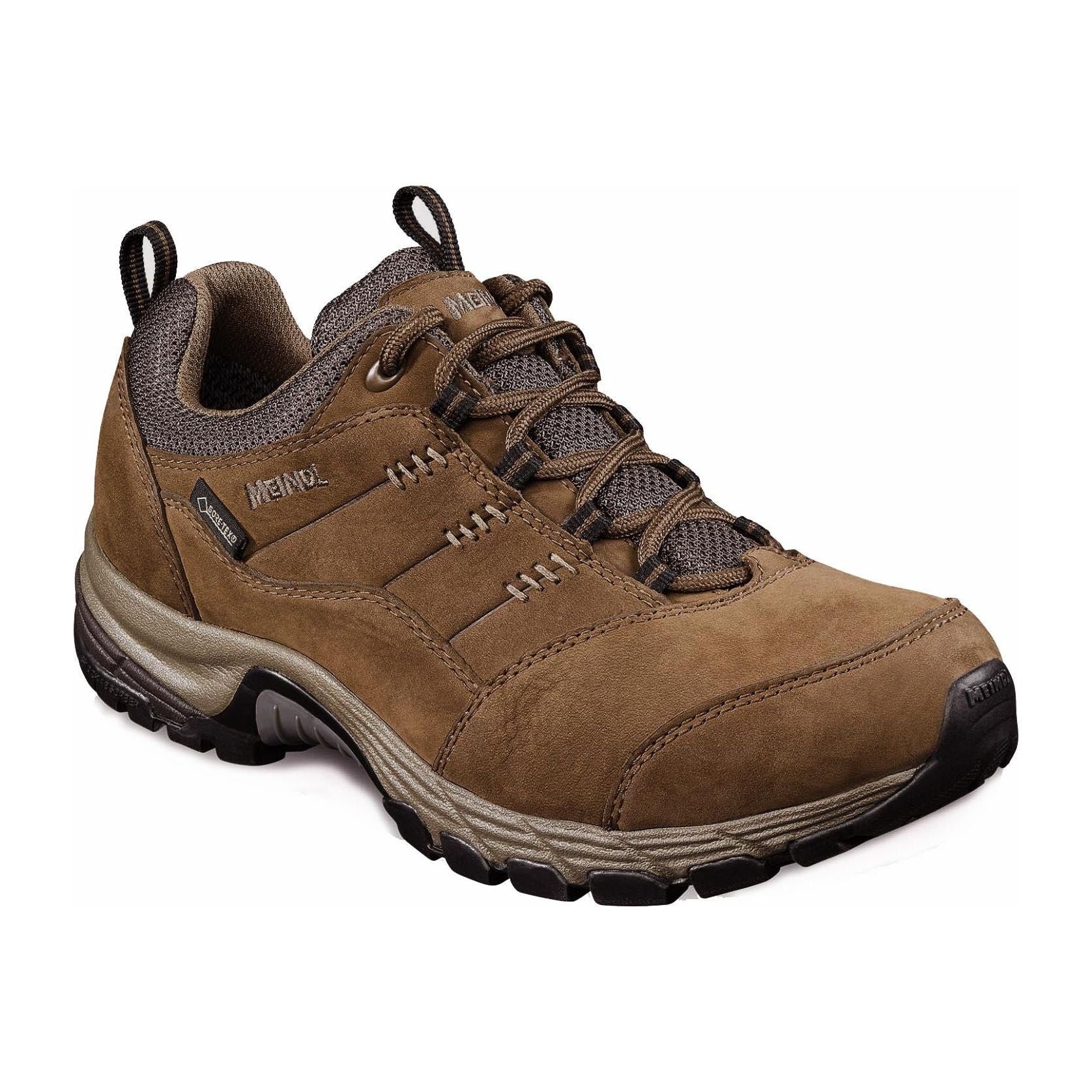 Meindl Philadelphia Lady GTX Wide Fit Walking Shoes - Brown | Hill and ...