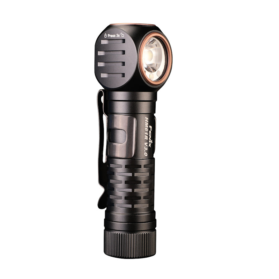 Fenix HM61R V3.0 1600 Lumens Magnetic Rechargeable Headtorch/Handtorch