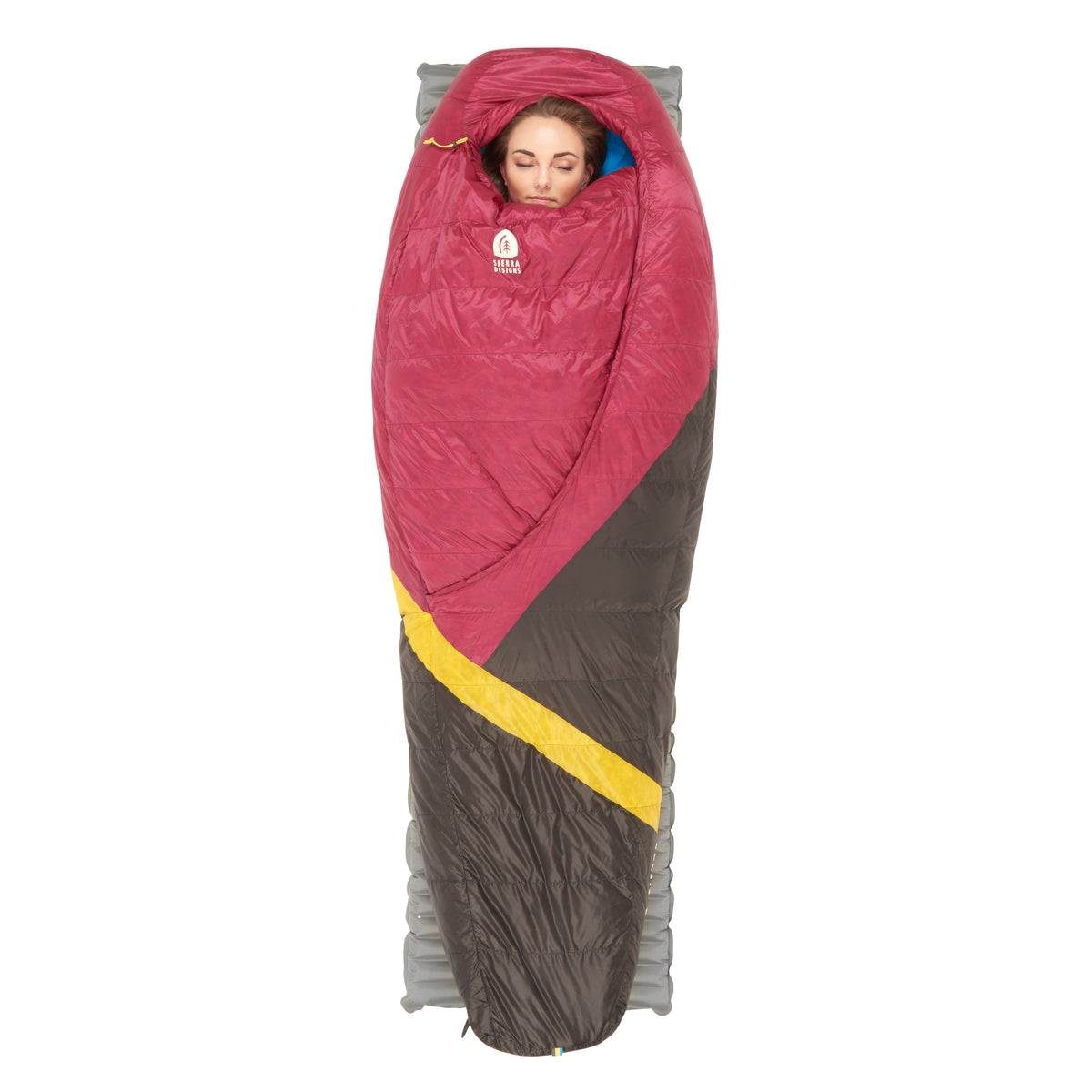 Sierra Designs Women&#39;s Cloud 800F 20° Degree Down Sleeping Bag - Purple