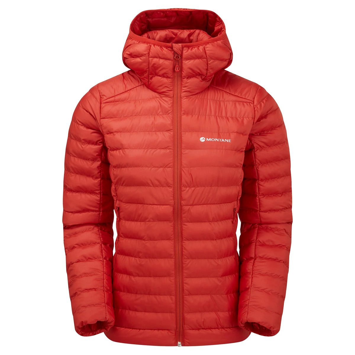 Montane Women&#39;s Icarus Hooded Synthetic Insulated Jacket - Saffron Red