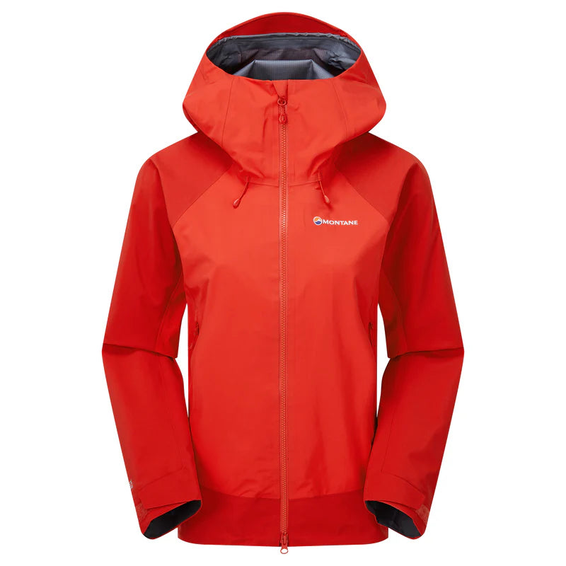 Montane Women s Phase XPD GTX Pro Waterproof Jacket Adrenaline Red Hill and Dale Outdoors