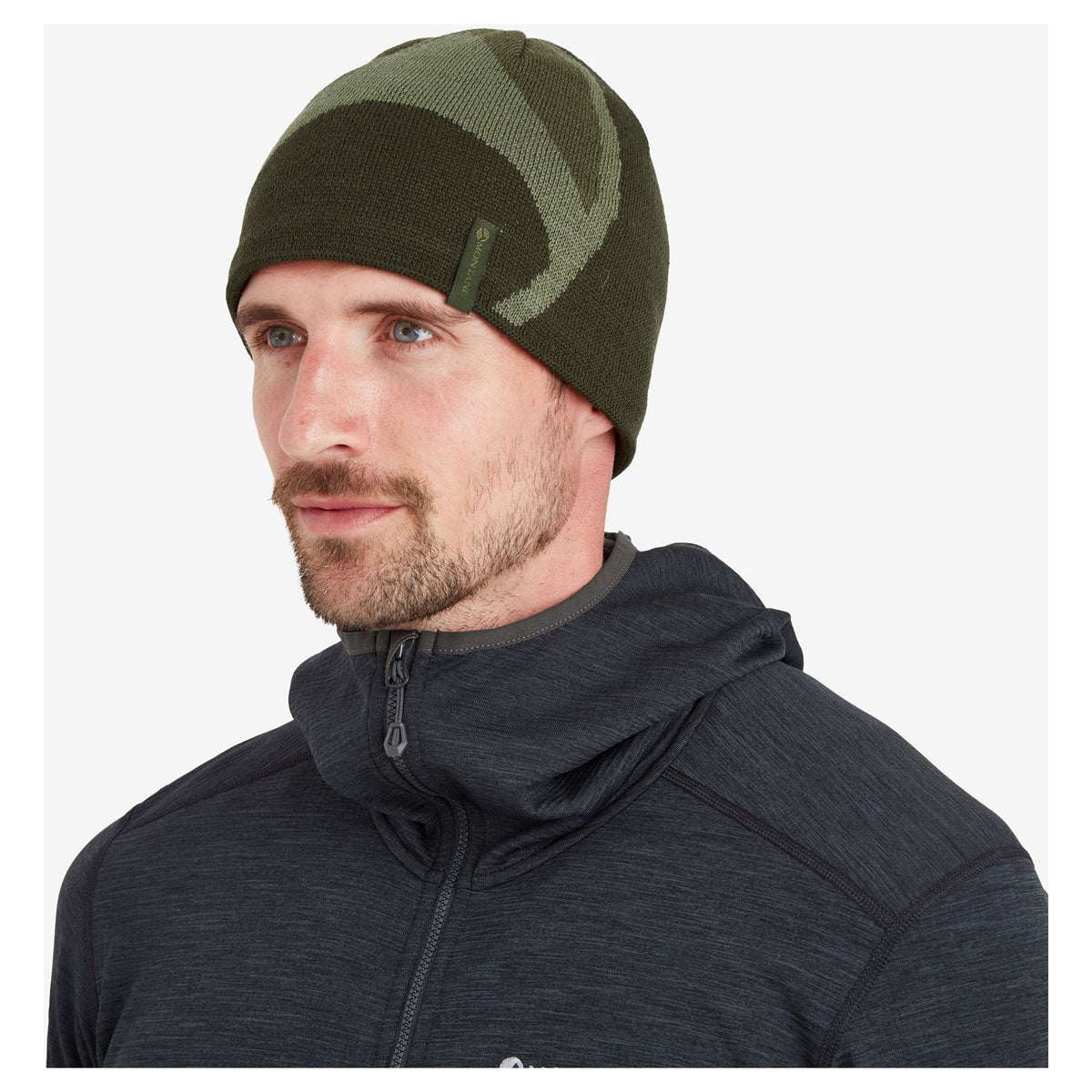 Montane Logo Beanie Hat - Oak Green