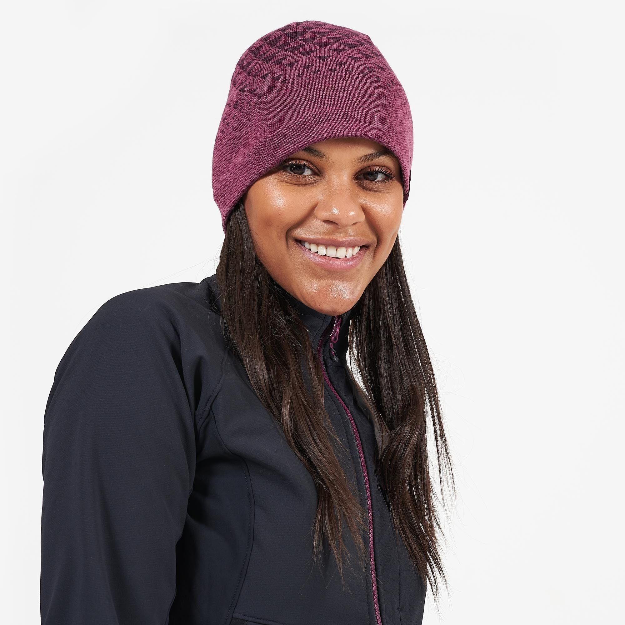 Montane Upflow Beanie Hat - Wineberry - One Size - Hill and Dale Outdoors