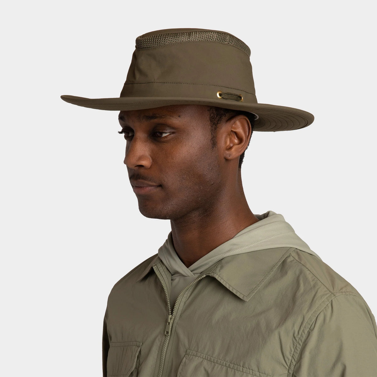 Tilley LTM6 Airflo Broad Brim Hat - Olive