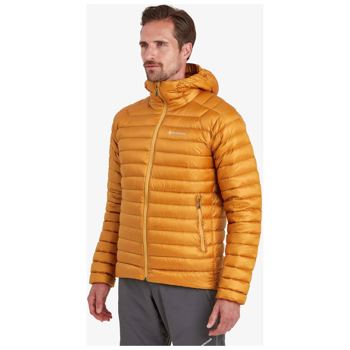 Montane Men&#39;s Anti-Freeze Hooded Down Insulated Jacket - Flame Orange