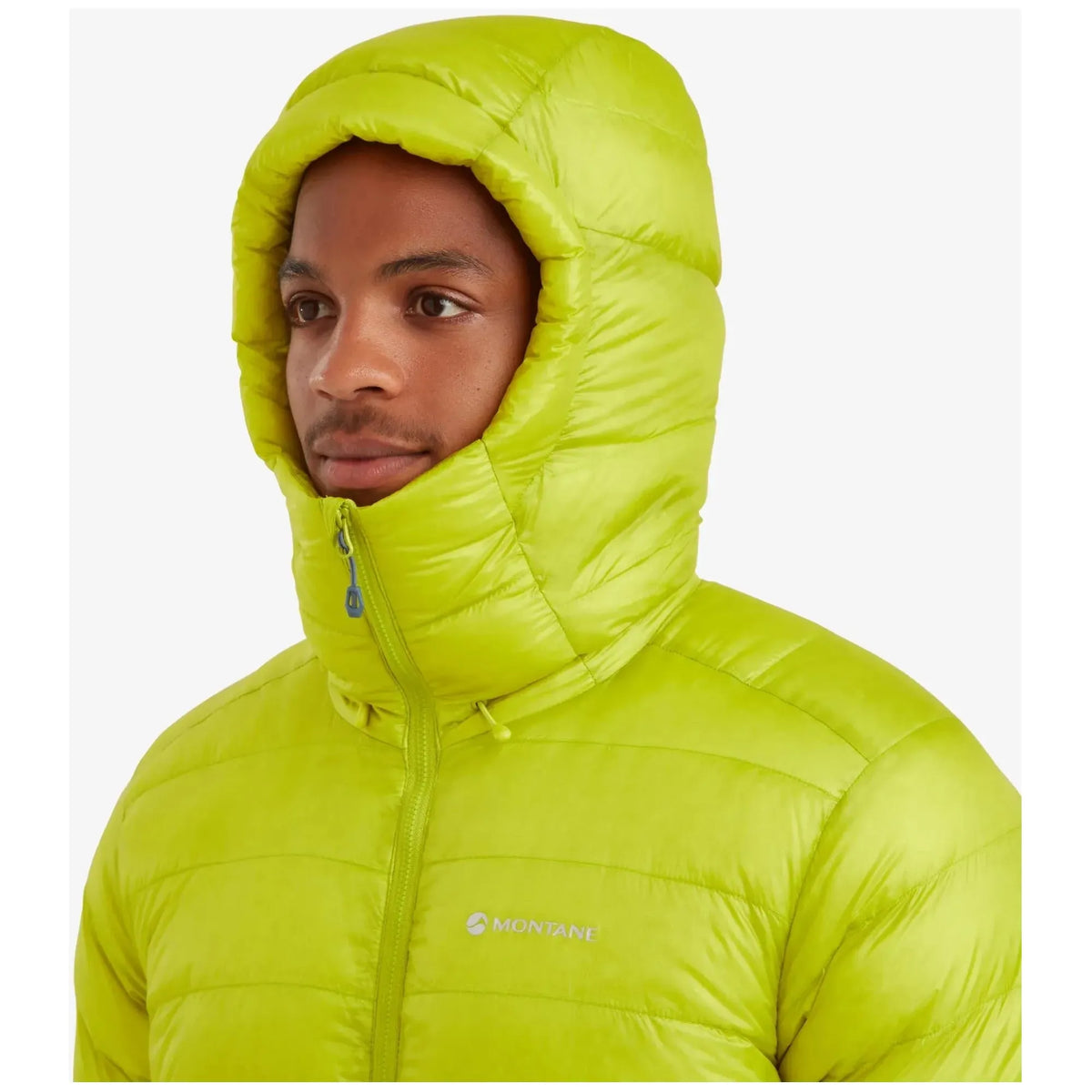 Montane Men&#39;s Alpine 850 Hooded Down Insulated Jacket - Citrus Spring