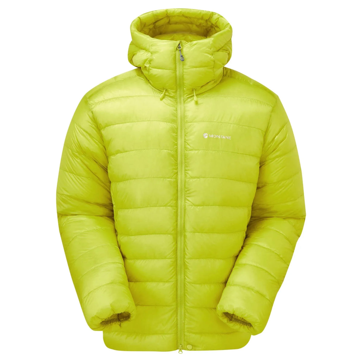 Montane Men&#39;s Alpine 850 Hooded Down Insulated Jacket - Citrus Spring