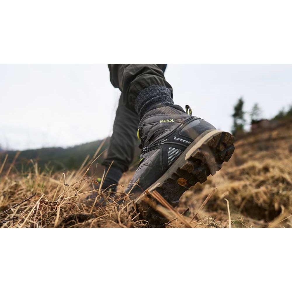 Meindl Tonale GTX Walking Boots - Anthracite/Lemon