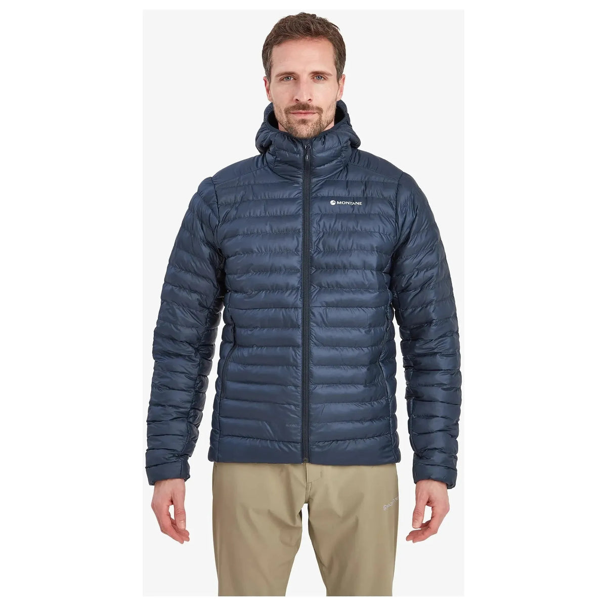 Montane Men&#39;s Icarus Hooded Synthetic Insulated Jacket - Eclipse Blue