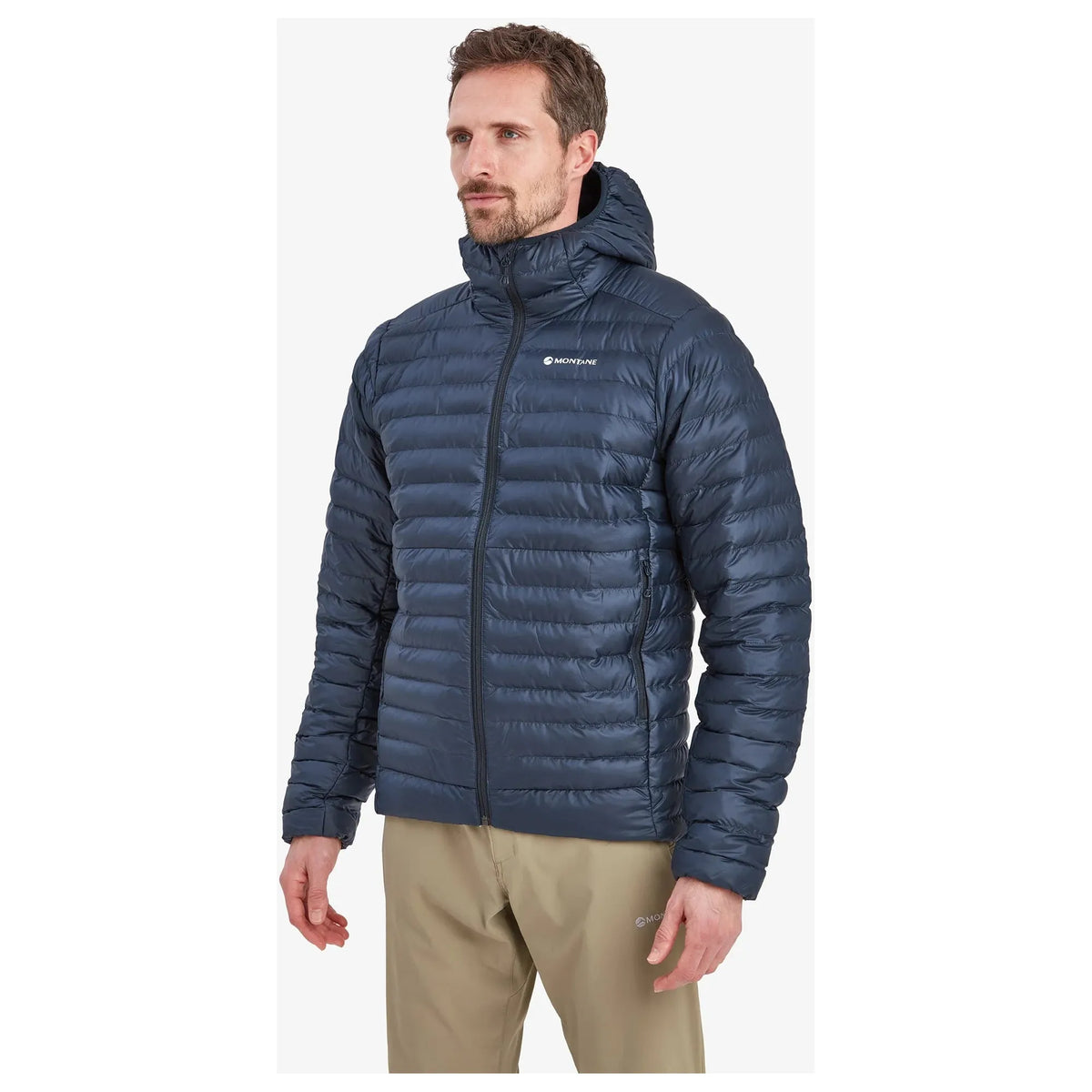 Montane Men&#39;s Icarus Hooded Synthetic Insulated Jacket - Eclipse Blue