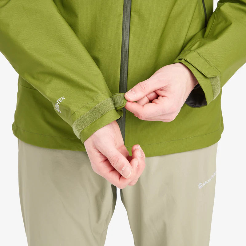 Montane Men&#39;s Spirit Lite GTX Waterproof Jacket - Alder Green