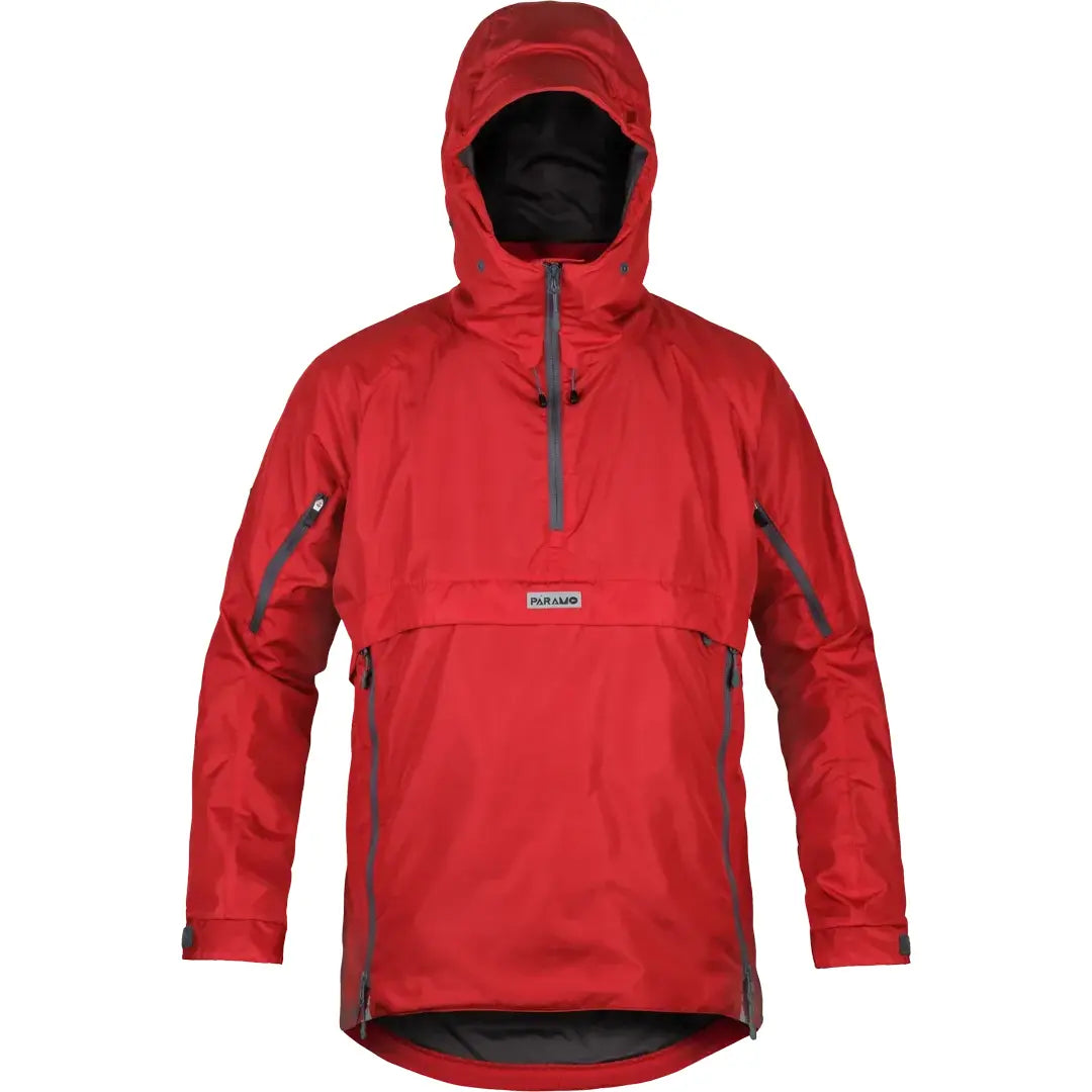 Paramo Men&#39;s Velez Adventure Waterproof Smock - Fire Red