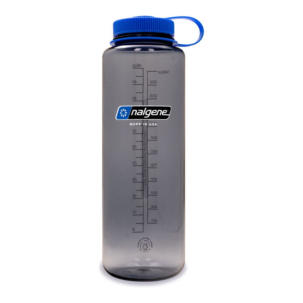 Nalgene Sustain Wide Mouth 1.5L Silo Water Bottle - Grey