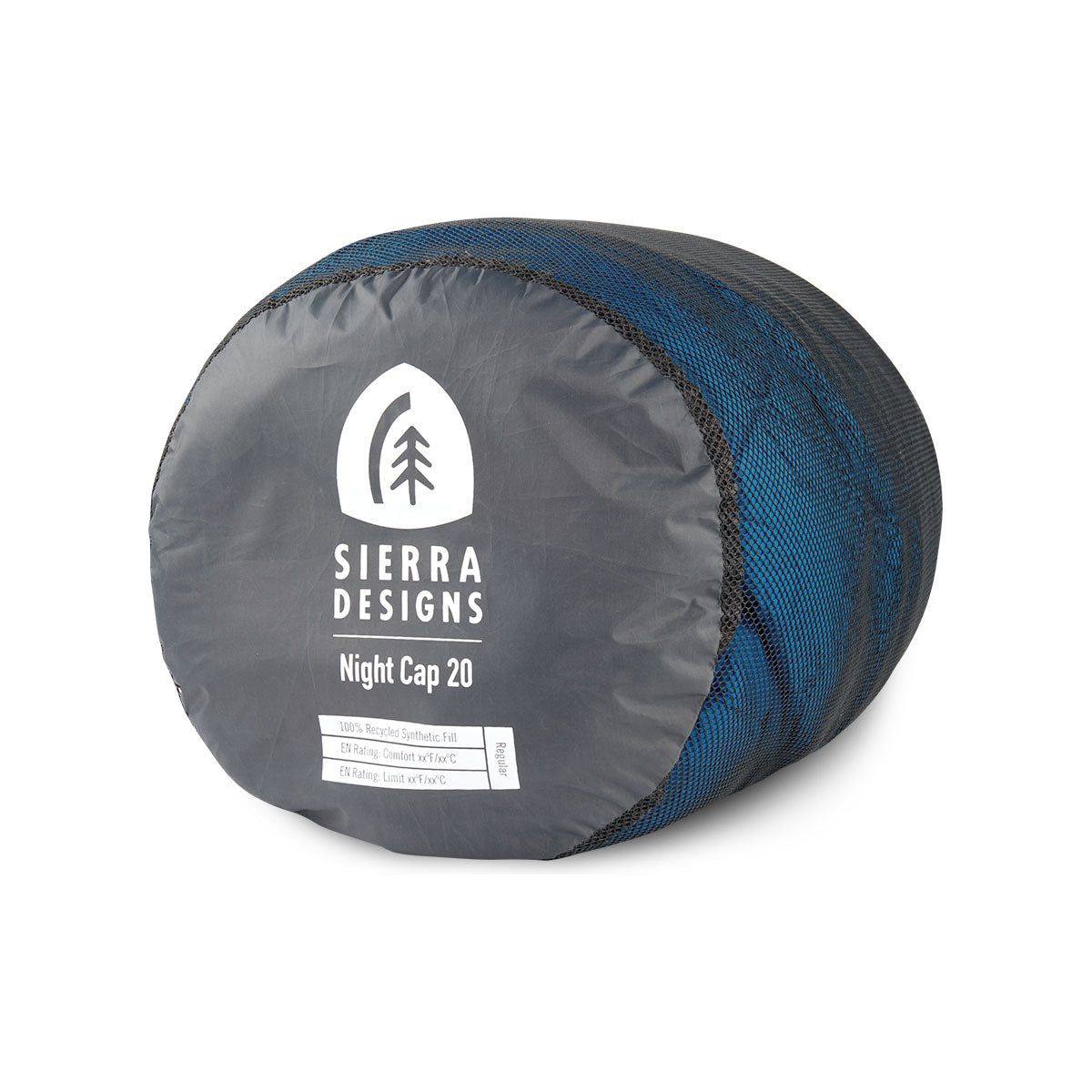 Sierra Designs Night Cap 20° Degree Synthetic Sleeping Bag - Moroccan Blue