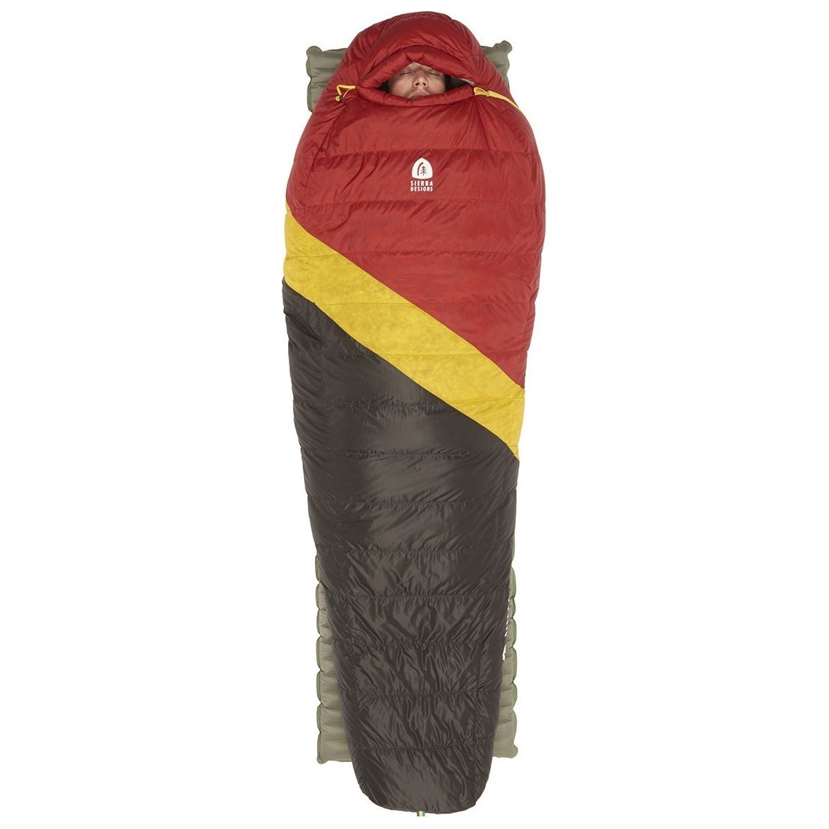 Sierra Designs Nitro 800F 20° Degree Down Sleeping Bag - Red