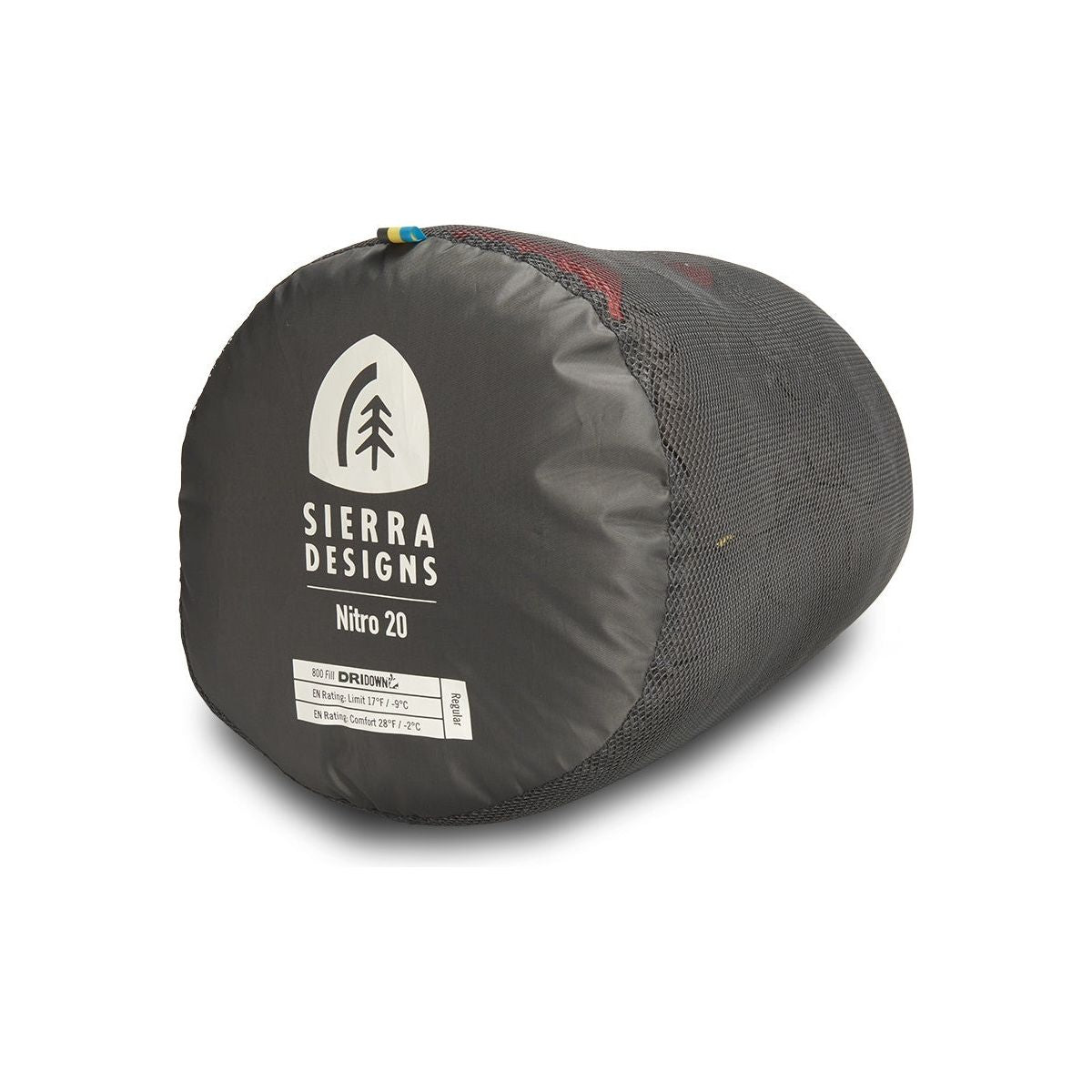 Sierra Designs Nitro 800F 20° Degree Down Sleeping Bag - Red