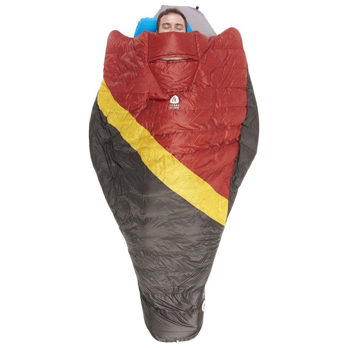 Sierra Designs Nitro Quilt 800F 20° Degree Down Sleeping Bag - Red