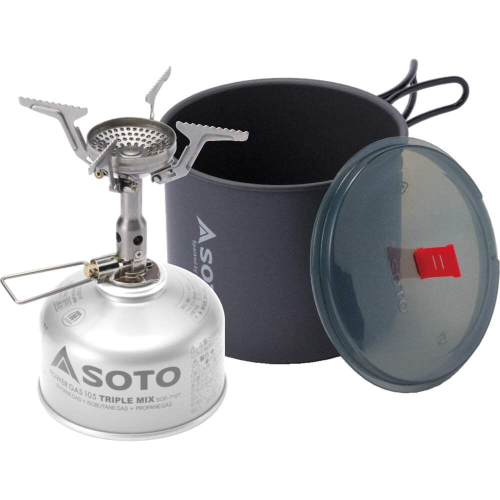Soto Amicus Cooking Stove and New River Pot Combo