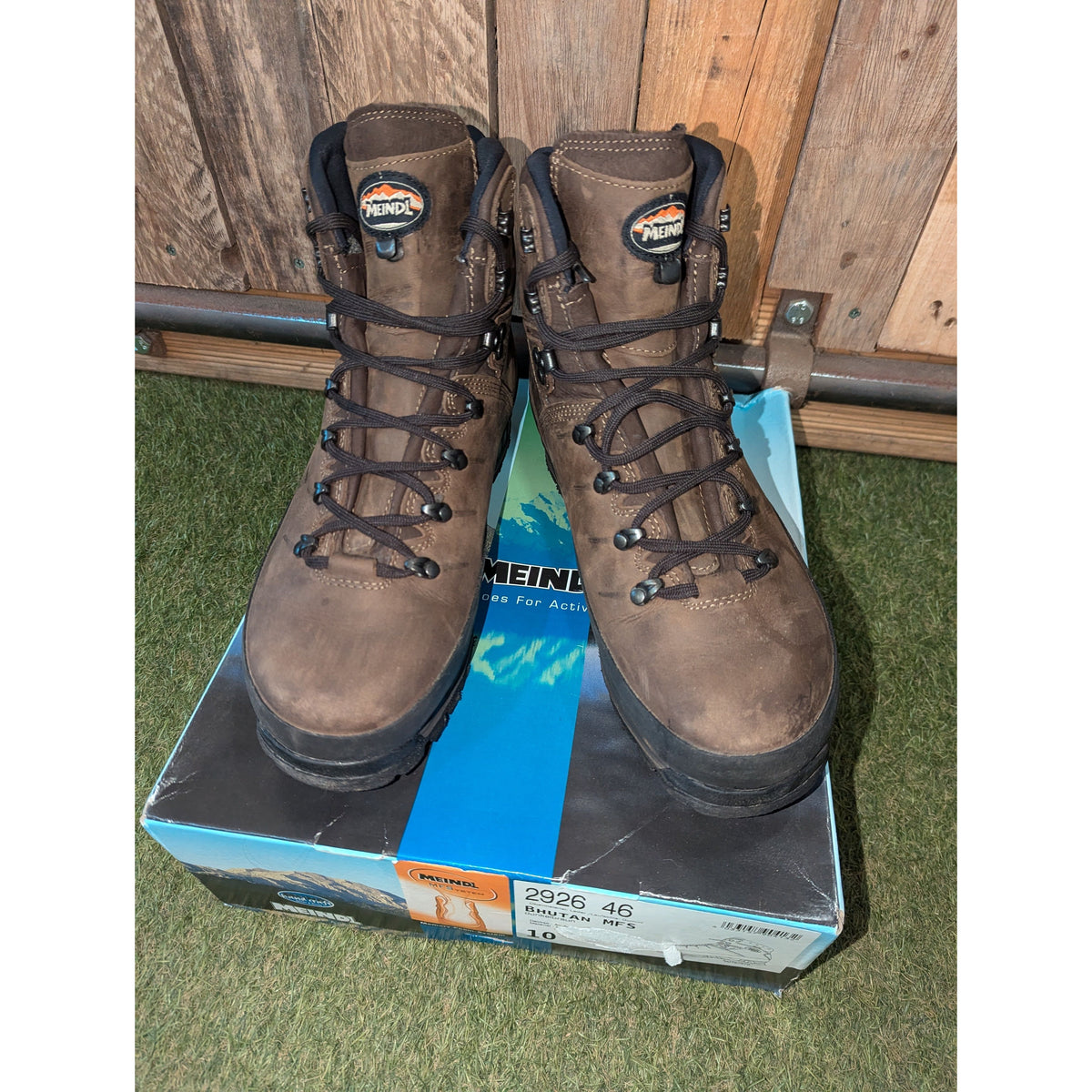 Meindl Bhutan MFS GTX Walking Boots - Dark Brown (Ex-Demo) UK 10