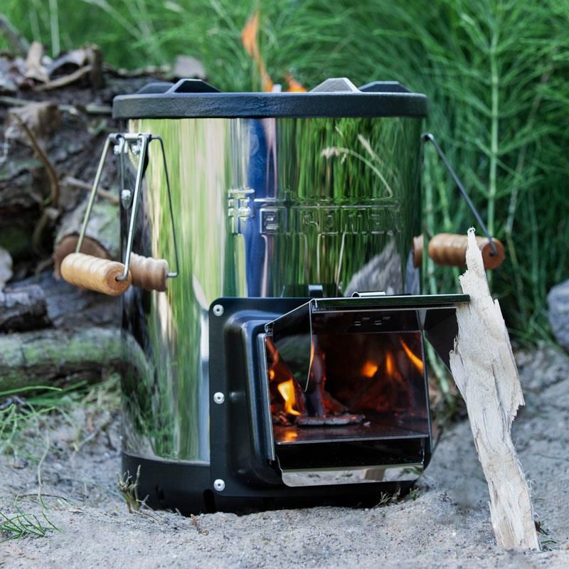 Petromax Rocket Stove - Portable Wood Burning Camping Stove