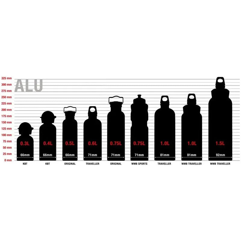 Sigg Traveller 0.6L Water Bottle - Alu
