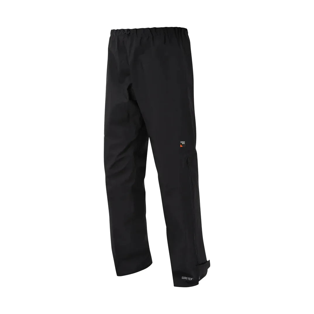 Sprayway Men&#39;s Mountain Rainpant GTX Trouser - Black