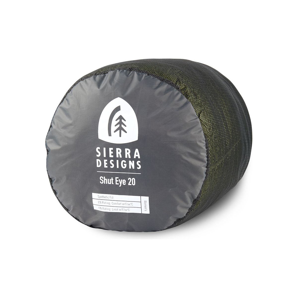 Sierra Designs Shut Eye 20° Degree Synthetic Sleeping Bag - Green