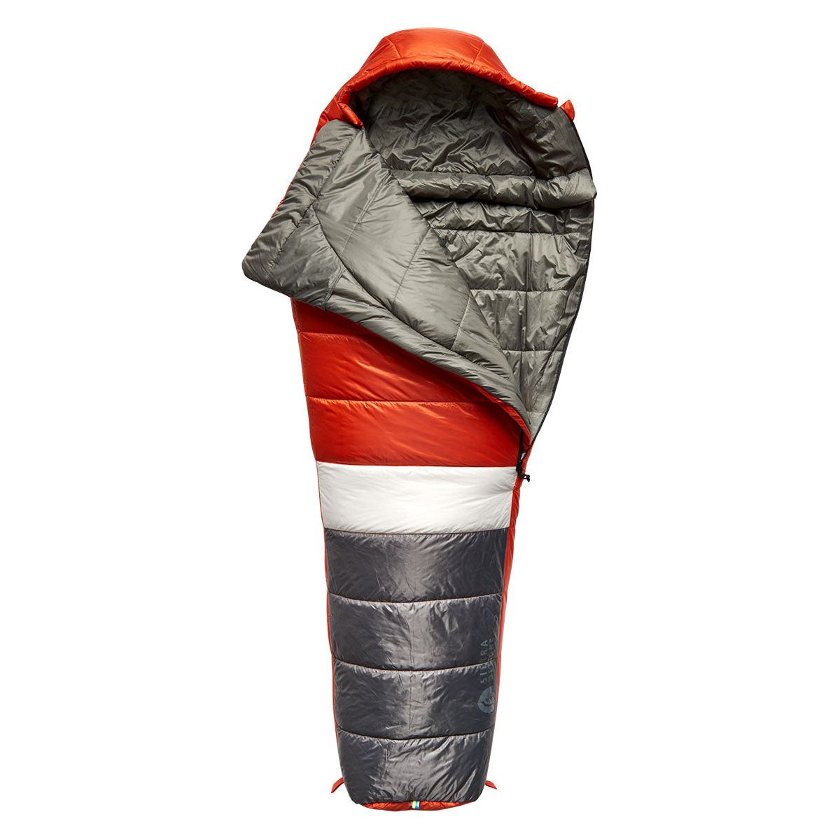 Sierra Designs Women&#39;s Shut Eye 20° Degree Synthetic Sleeping Bag - Red Grey