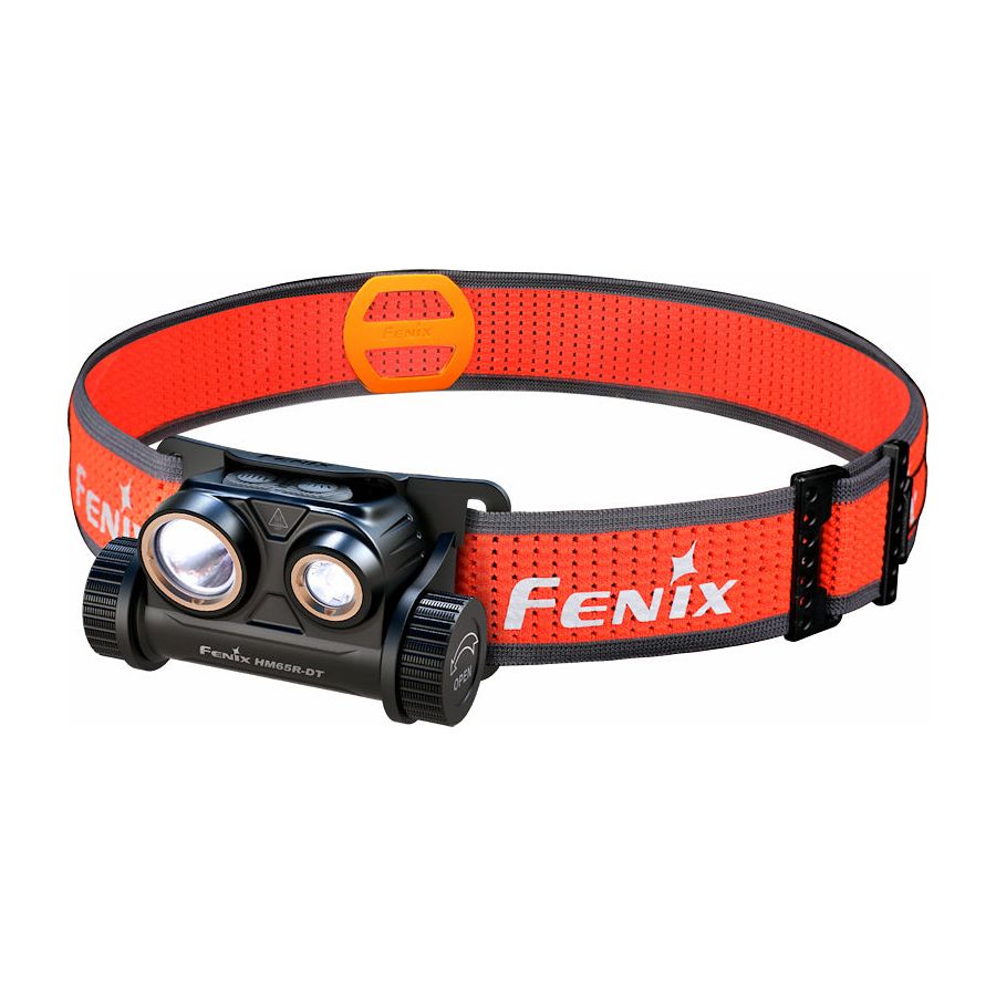 Fenix HM65R-DT 1500 Lumens Trail Running Rechargeable Headtorch - Black