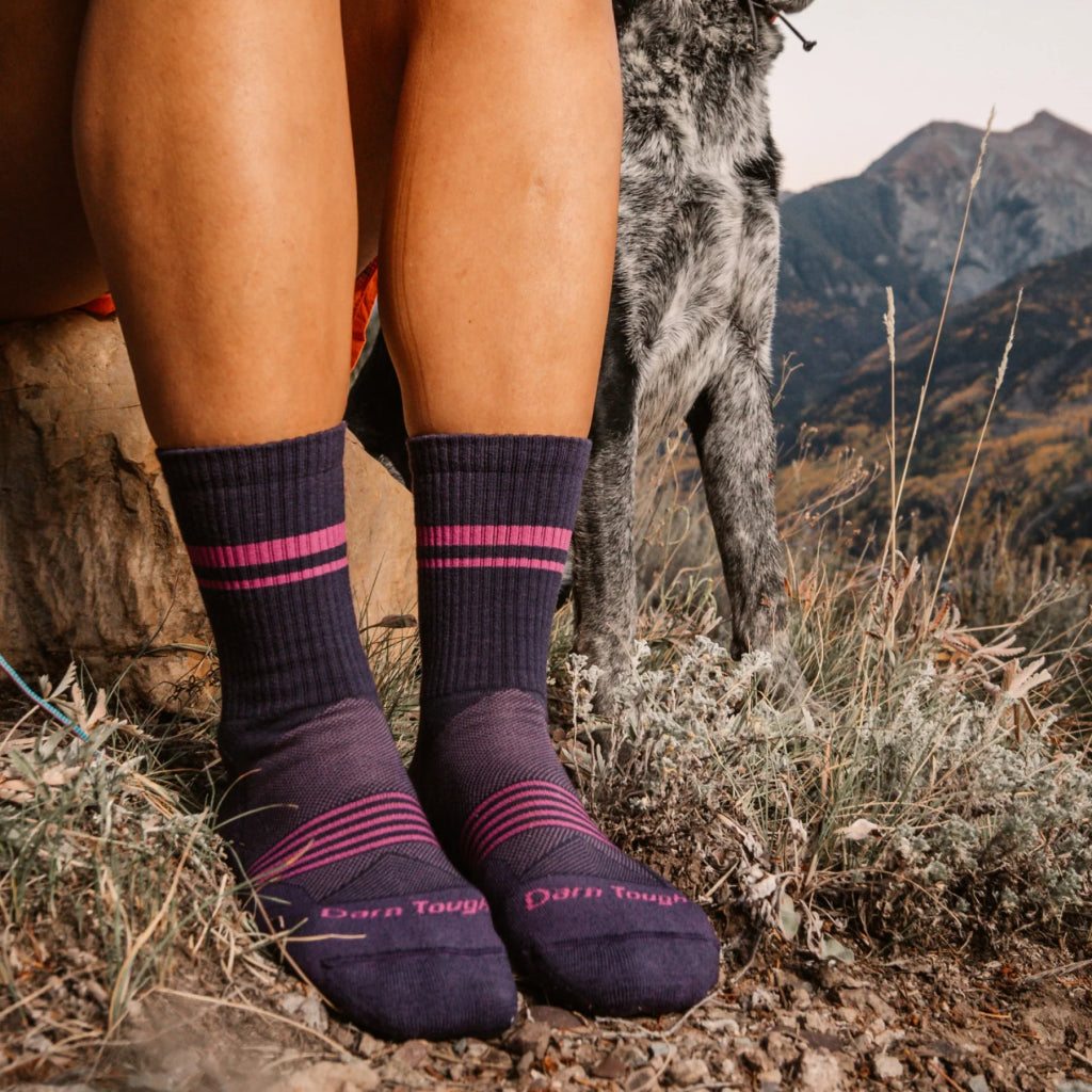 Darn Tough 1114 Women&#39;s Element Micro Crew Lightweight Running Socks - Hill and Dale Outdoors