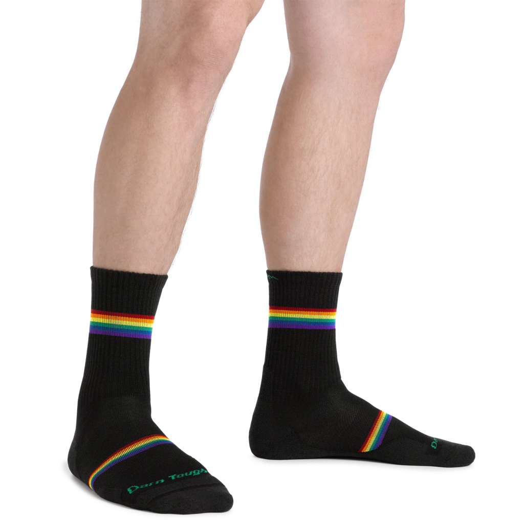 Darn Tough 1119 Men&#39;s Prism Micro Crew Lightweight Running Socks - Hill and Dale Outdoors