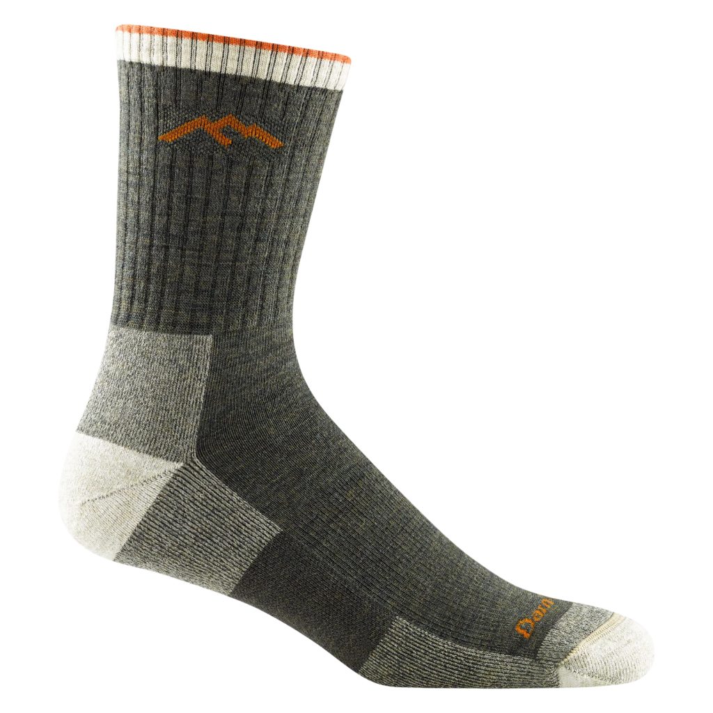 Chaussettes Darn Tough Men's Hiker 1/4 Midweight Cushion Onyx X-Large