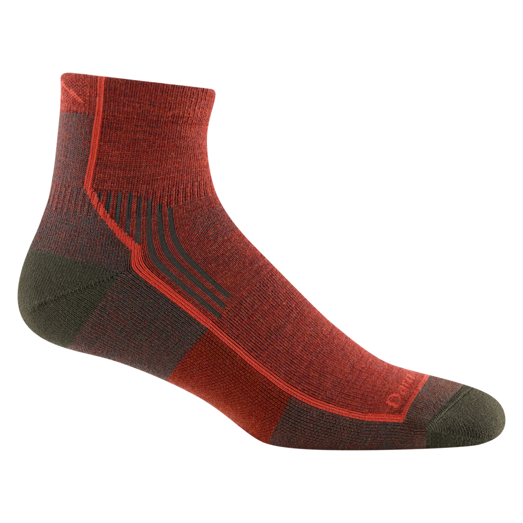 Darn Tough 1959 Men&#39;s 1/4 Midweight Cushion Hiking Socks - Hill and Dale Outdoors