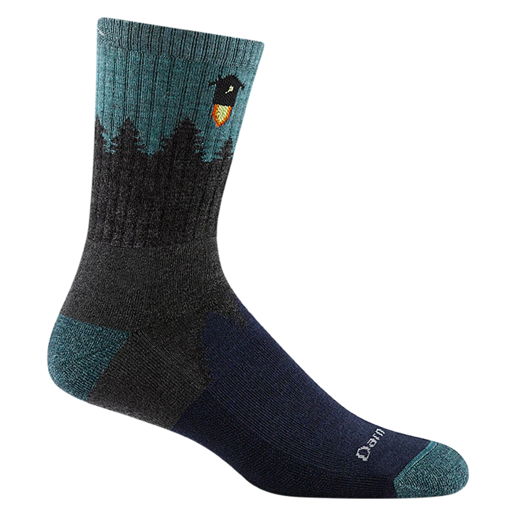 Darn Tough 1974 Men's Number 2 Micro Crew Midweight Hiking Socks - Hill and Dale Outdoors