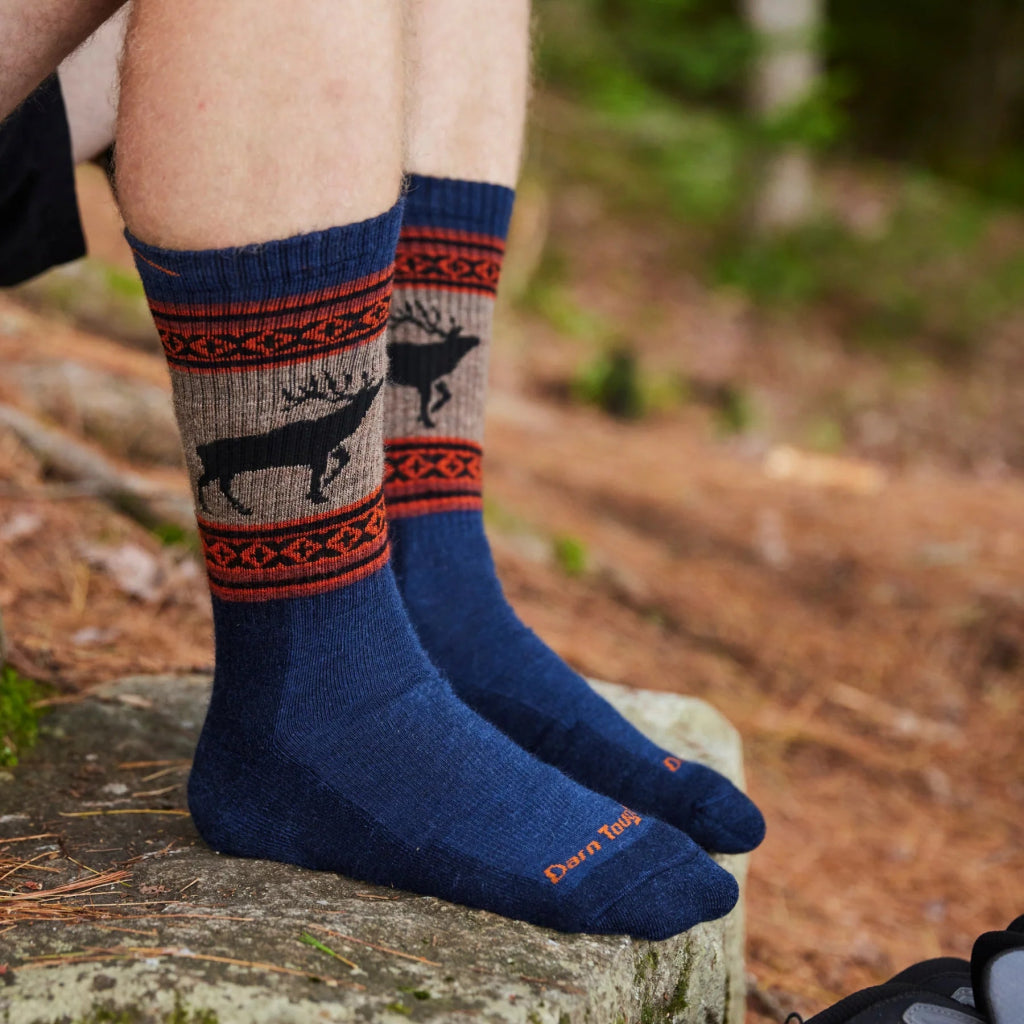 Darn Tough 1980 Men&#39;s VanGrizzle Boot Midweight Hiking Socks - Hill and Dale Outdoors