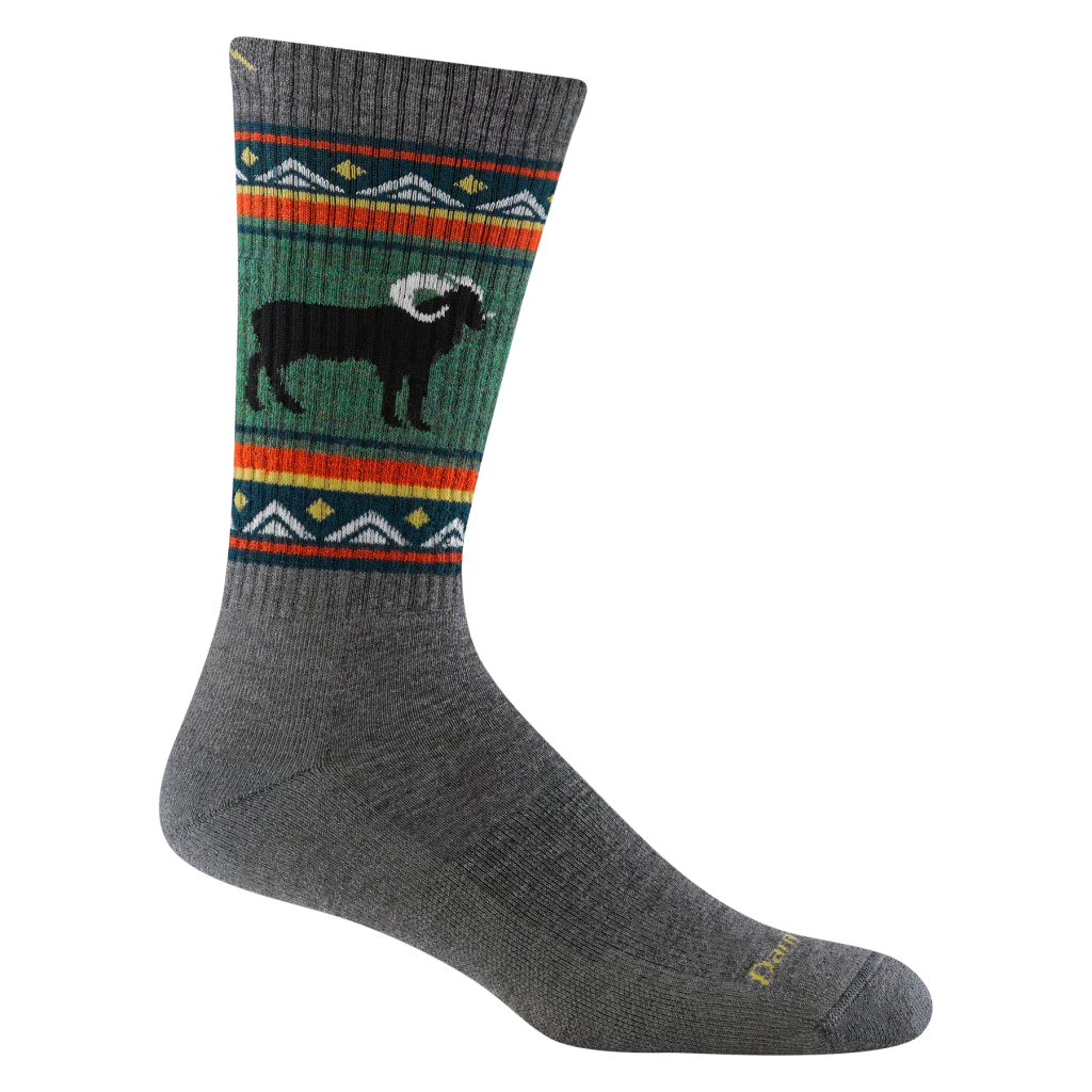 Darn Tough 1980 Men&#39;s VanGrizzle Boot Midweight Hiking Socks - Hill and Dale Outdoors