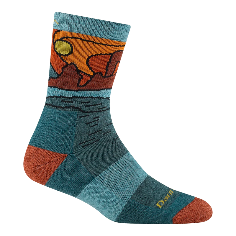 Darn Tough 5023 Women's Celeste Micro Crew Midweight Hiking Socks - Hill and Dale Outdoors