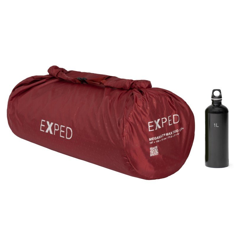 Exped Mega Mat Max Duo LW+ Sleeping Mat - Red - Hill and Dale Outdoors